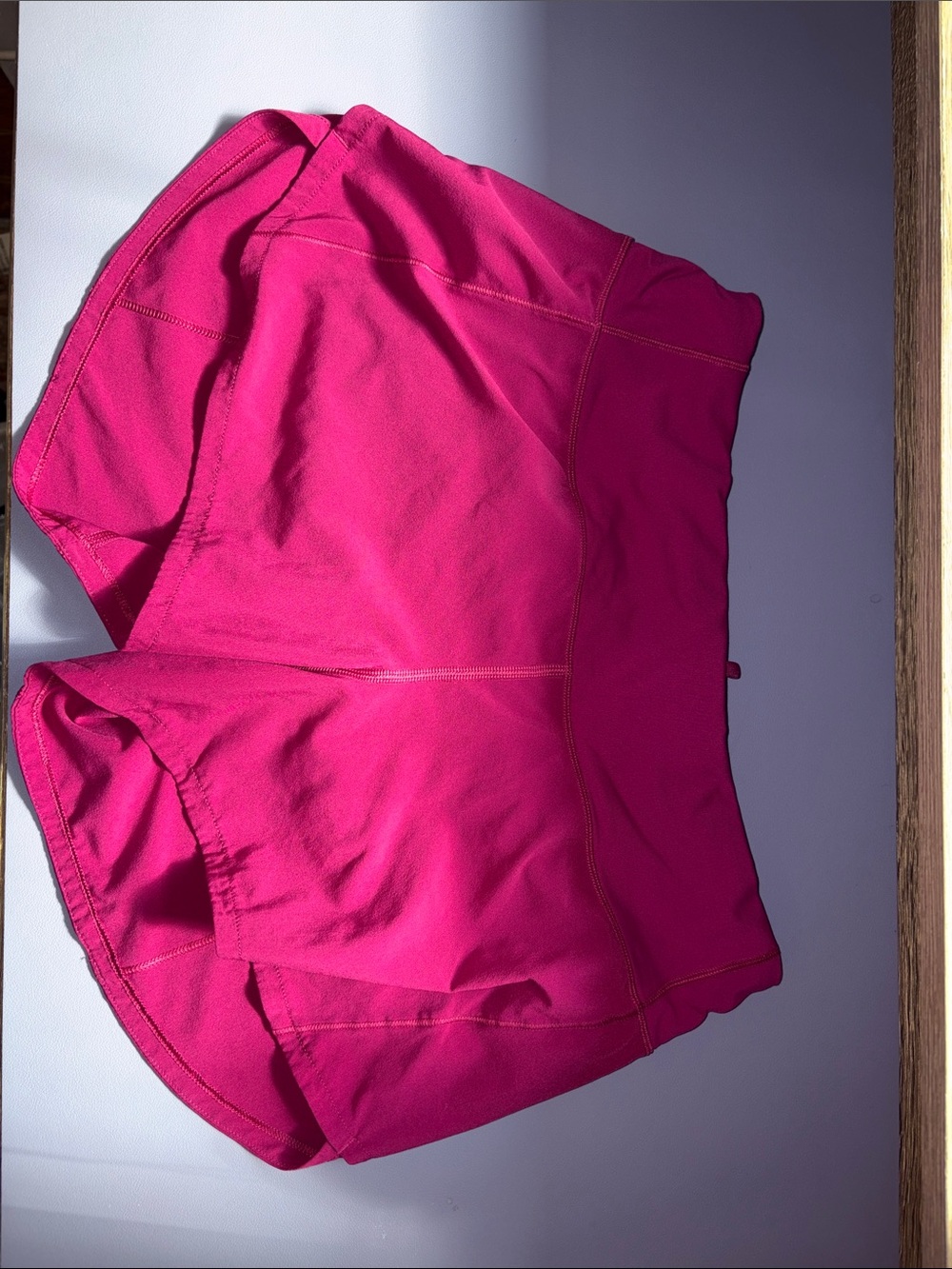 lululemon athletica Bright Pink Running Shorts